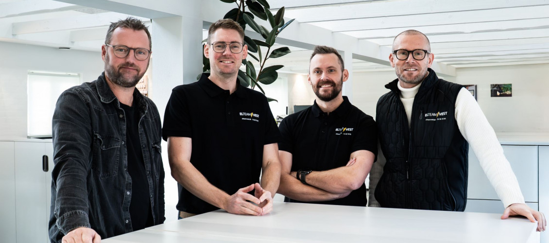 El-Team Vest ansætter to specialister og bliver officielt systemhus