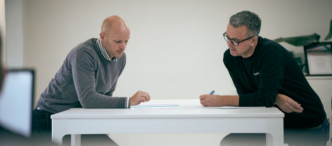 Ny entreprise i Odense - arbejdet er i fuld gang!