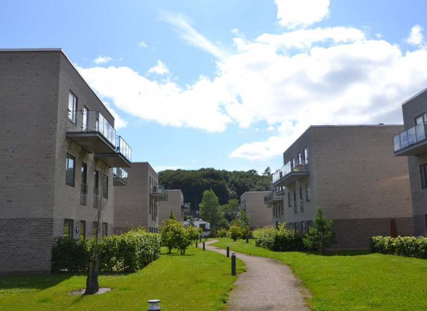 Opførelse af Skudehavnen i Vejle